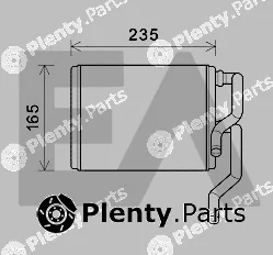 Eaclima 45C68003 — Heat Exchanger, interior heating