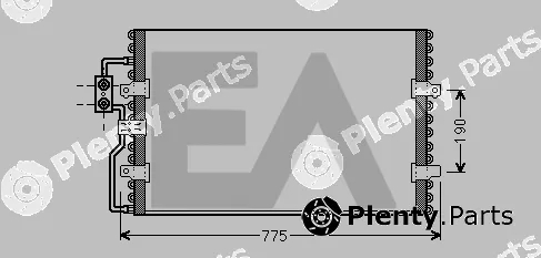 Eaclima 30C10004 — Condenser, air conditioning