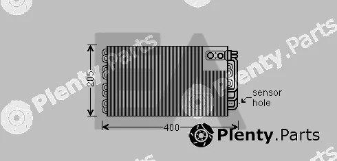 Eaclima 43B55006 — Evaporator, air conditioning