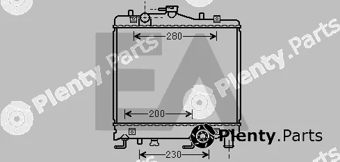 Eaclima 31R52022 — Radiator, engine cooling