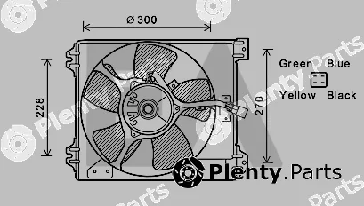 Eaclima 33V25085 — Fan, engine cooling