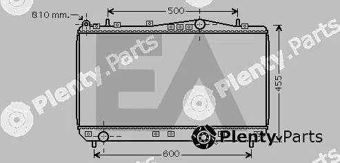 Eaclima 31R20044 — Radiator, engine cooling