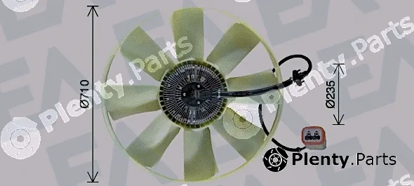 Eaclima 35C59C05 — Fan Wheel, engine cooling