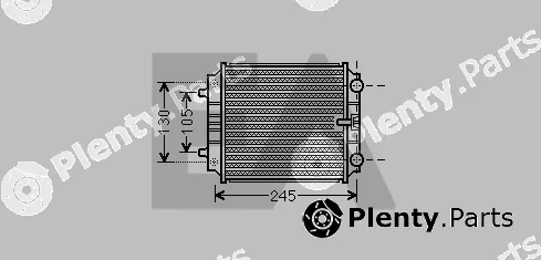 Eaclima 31R02007 — Radiator, engine cooling