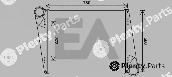Eaclima 36A76007 — Charge Air Cooler