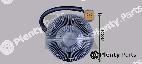 Eaclima 35C63D11 — Fan Wheel, engine cooling