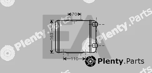Eaclima 31R02002 — Radiator, engine cooling