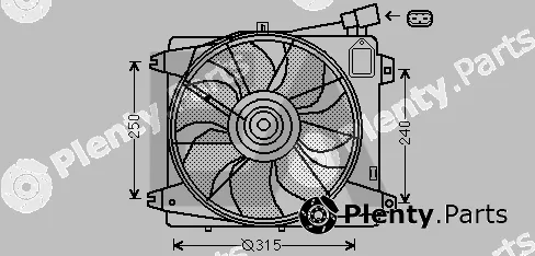 Eaclima 33V71050 — Fan, engine cooling