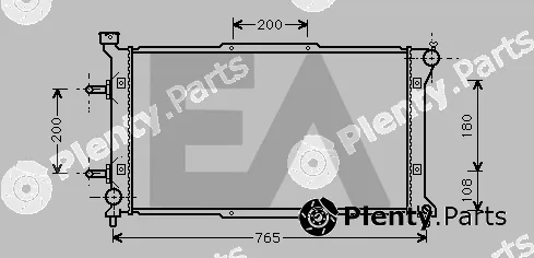 Eaclima 31R68018 — Radiator, engine cooling
