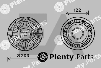 Eaclima 35C45D11 — Fan Wheel, engine cooling