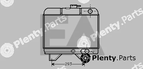 Eaclima 31R55006 — Radiator, engine cooling