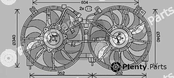 Eaclima 33V18036 — Fan, engine cooling