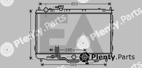 Eaclima 31R36077 — Radiator, engine cooling
