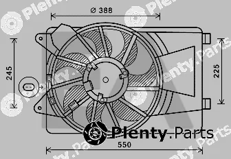 Eaclima 33V03014 — Fan, engine cooling