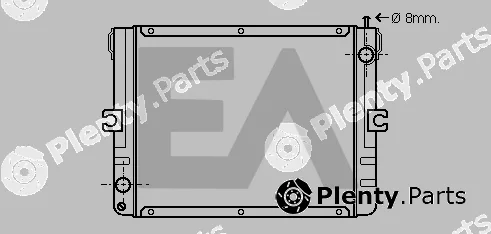 Eaclima 31R30008 — Radiator, engine cooling