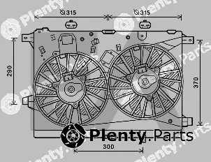 Eaclima 33V03012 — Fan, engine cooling