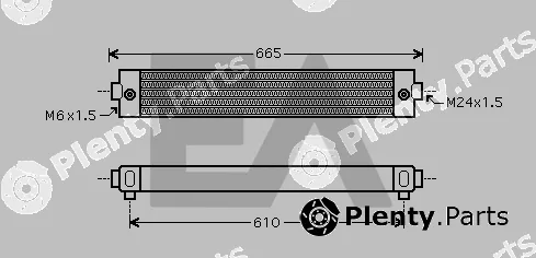 Eaclima 37G63002 — Oil Cooler, engine oil