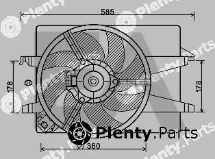 Eaclima 33V22040 — Fan, engine cooling