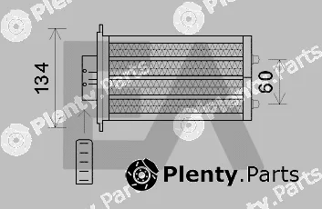 Eaclima 45C28023 — Heat Exchanger, interior heating
