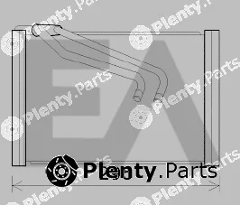 Eaclima 43B25010 — Evaporator, air conditioning