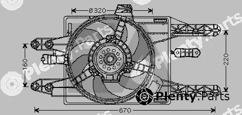 Eaclima 33V25045 — Fan, engine cooling