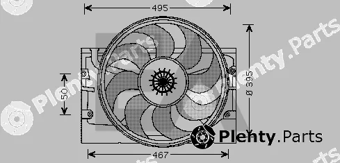 Eaclima 33V07015 — Fan, engine cooling