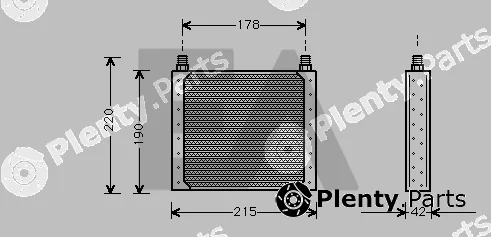 Eaclima 37G60001 — Oil Cooler, engine oil