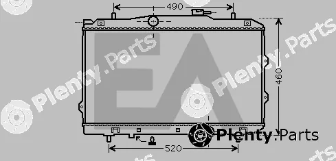 Eaclima 31R36038 — Radiator, engine cooling