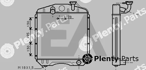 Eaclima 31R45029 — Radiator, engine cooling