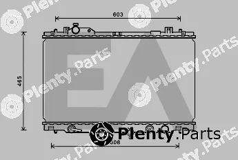 Eaclima 31R71270 — Radiator, engine cooling