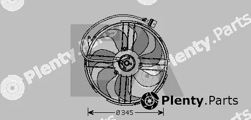 Eaclima 33V77010 — Fan, engine cooling