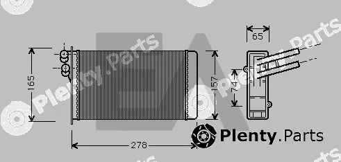 Eaclima 45C02003 — Heat Exchanger, interior heating