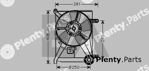 Eaclima 33V20010 — Fan, engine cooling
