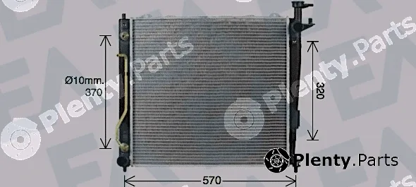 Eaclima 31R36096 — Radiator, engine cooling