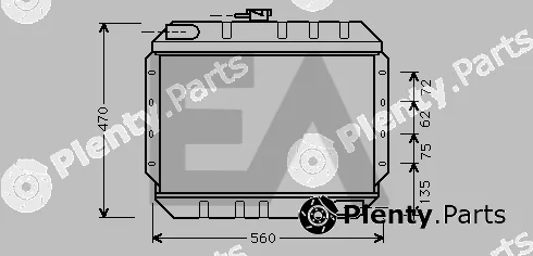 Eaclima 31R22028 — Radiator, engine cooling