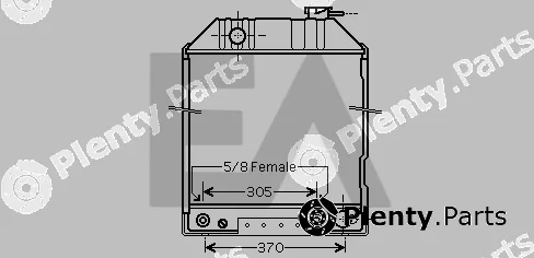 Eaclima 31R22090 — Radiator, engine cooling