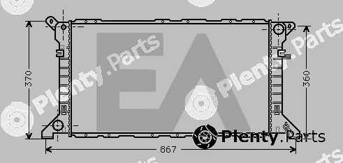 Eaclima 31R22059 — Radiator, engine cooling