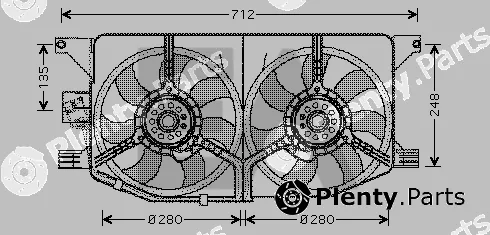 Eaclima 33V50007 — Fan, engine cooling