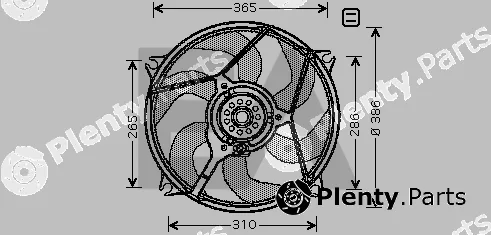 Eaclima 33V10016 — Fan, engine cooling