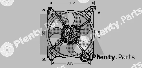 Eaclima 33V28008 — Fan, engine cooling
