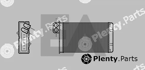 Eaclima 45C55001 — Heat Exchanger, interior heating
