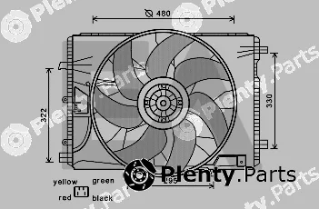 Eaclima 33V50017 — Fan, engine cooling