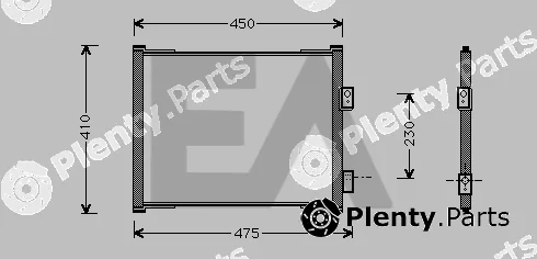 Eaclima 30C22011 — Condenser, air conditioning