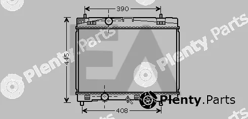 Eaclima 31R71005 — Radiator, engine cooling