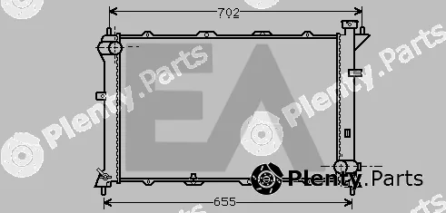 Eaclima 31R28005 — Radiator, engine cooling