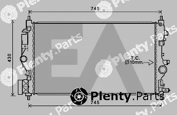 Eaclima 31R54143 — Radiator, engine cooling