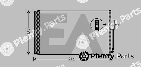 Eaclima 30C54030 — Condenser, air conditioning