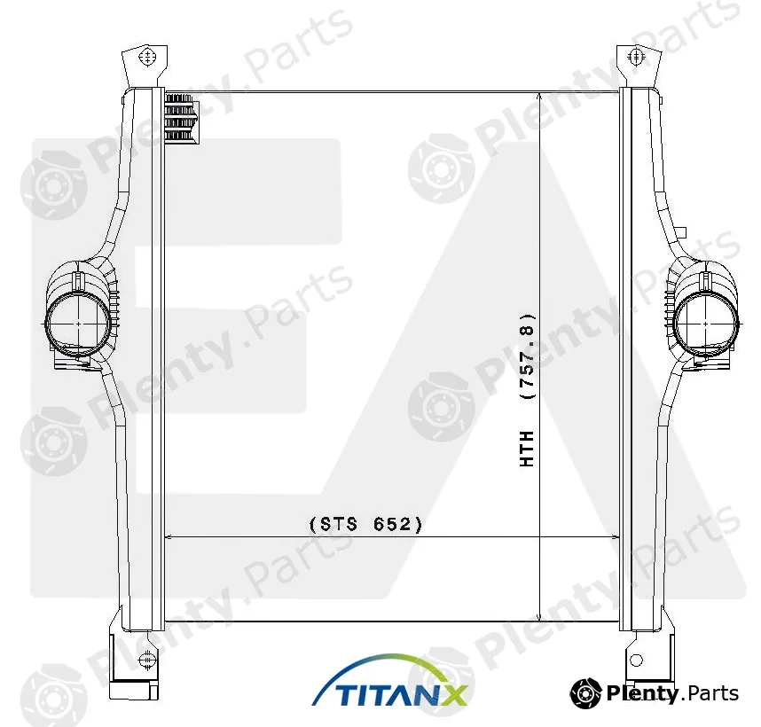 Eaclima 36A30006T — Charge Air Cooler