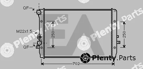 Eaclima 31R77106 — Radiator, engine cooling