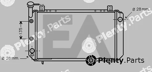 Eaclima 31R18034 — Radiator, engine cooling